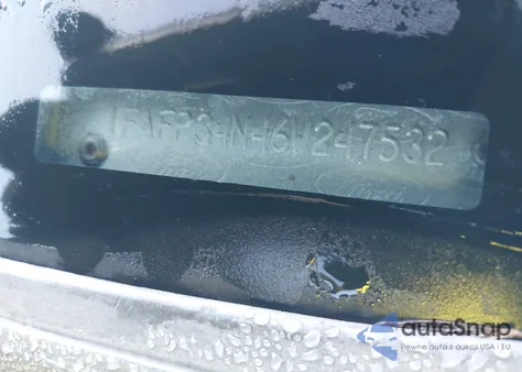 2006 Ford Focus Zx4 z USA, uszkodzony, nr VIN 1FAFP34N46W247532